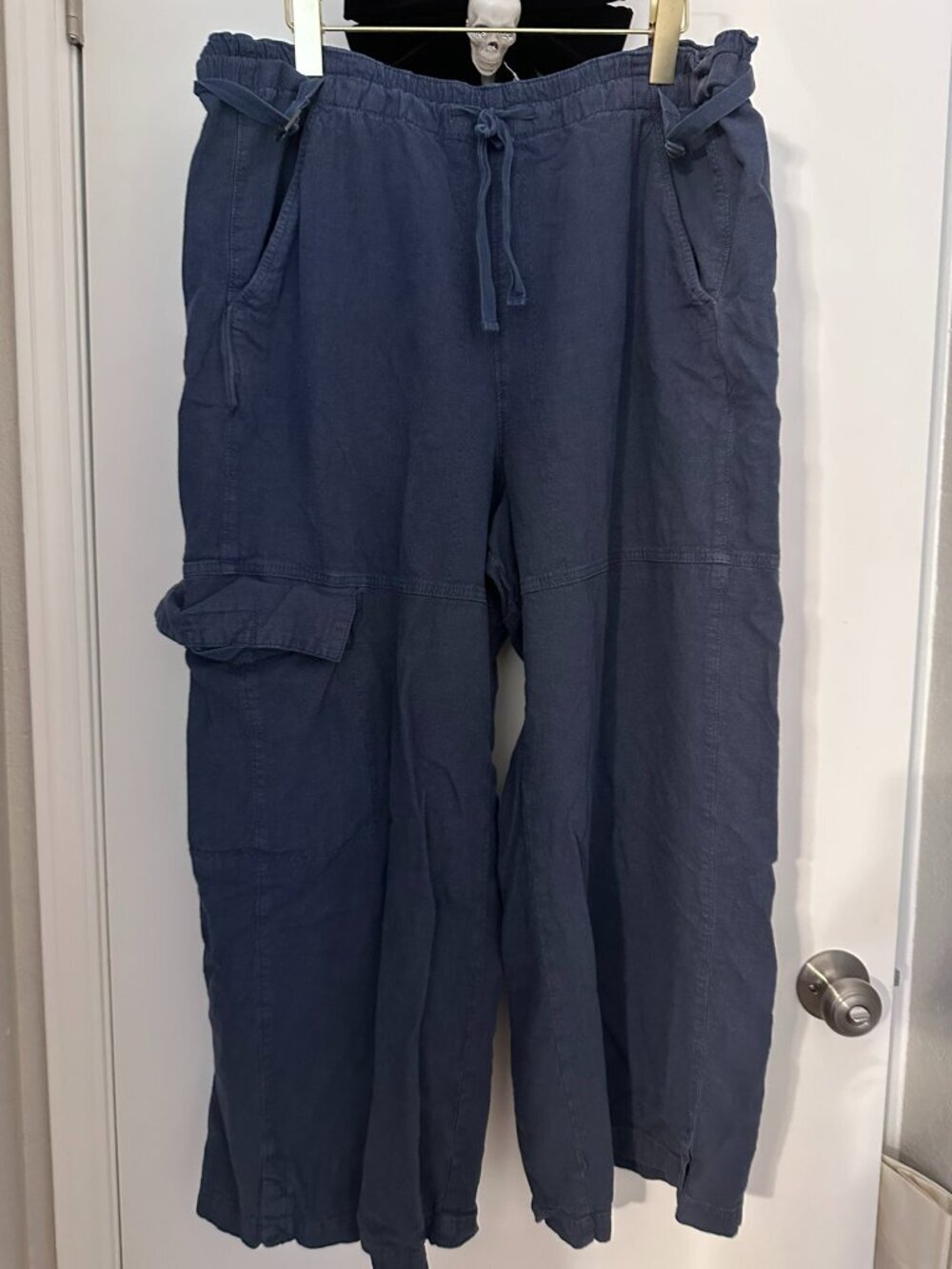Linen Beach Cargo Pants - Picture 2 of 6